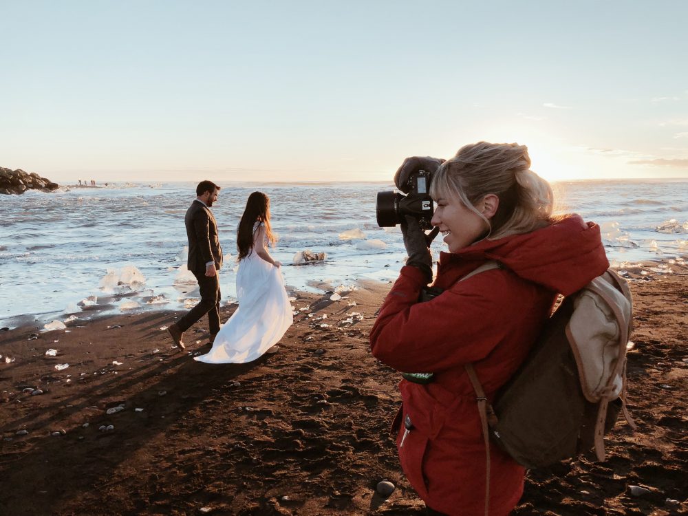 elope in iceland by iceland wedding photographer