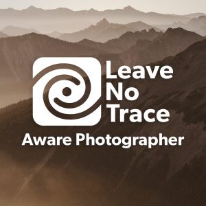 leave no trace aware photographer