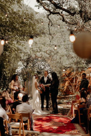 Boho Austin Outdoor Wedding