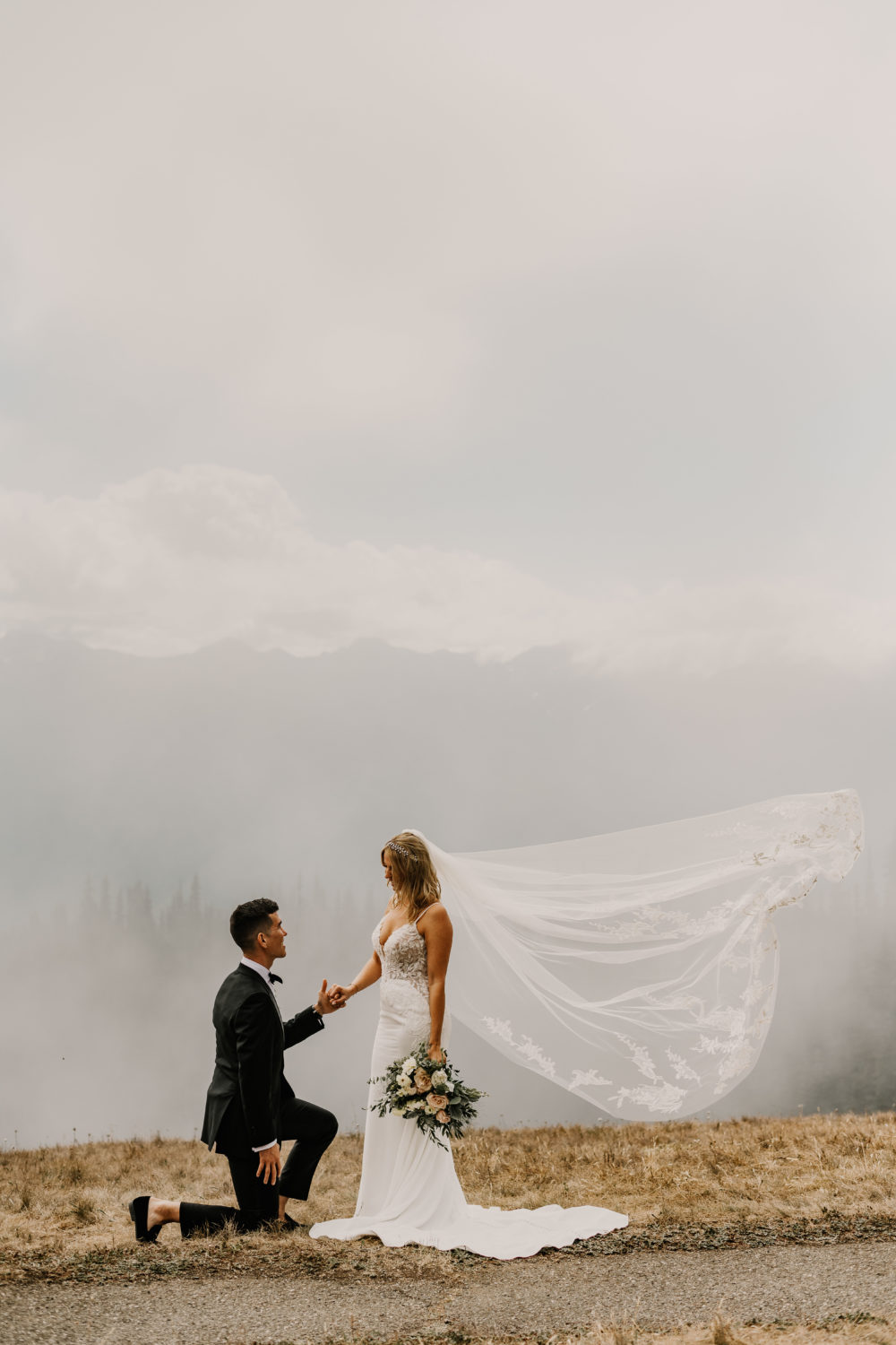 A Magical Hurricane Ridge Wedding - PNW Destination Wedding