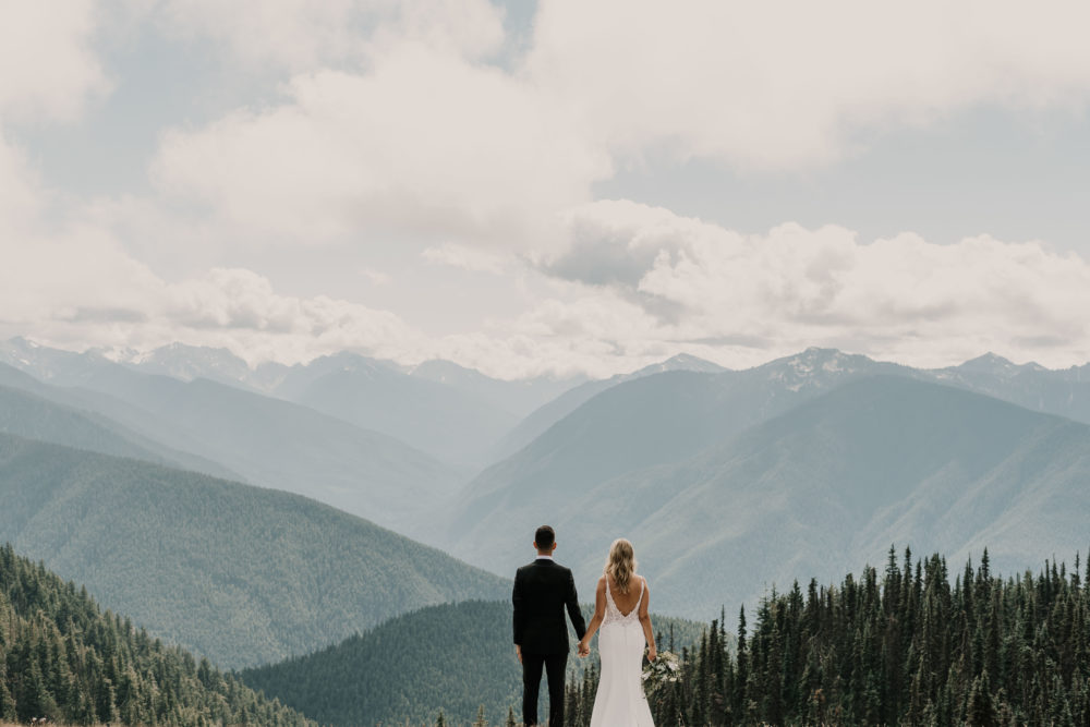 A Magical Hurricane Ridge Wedding - PNW Destination Wedding